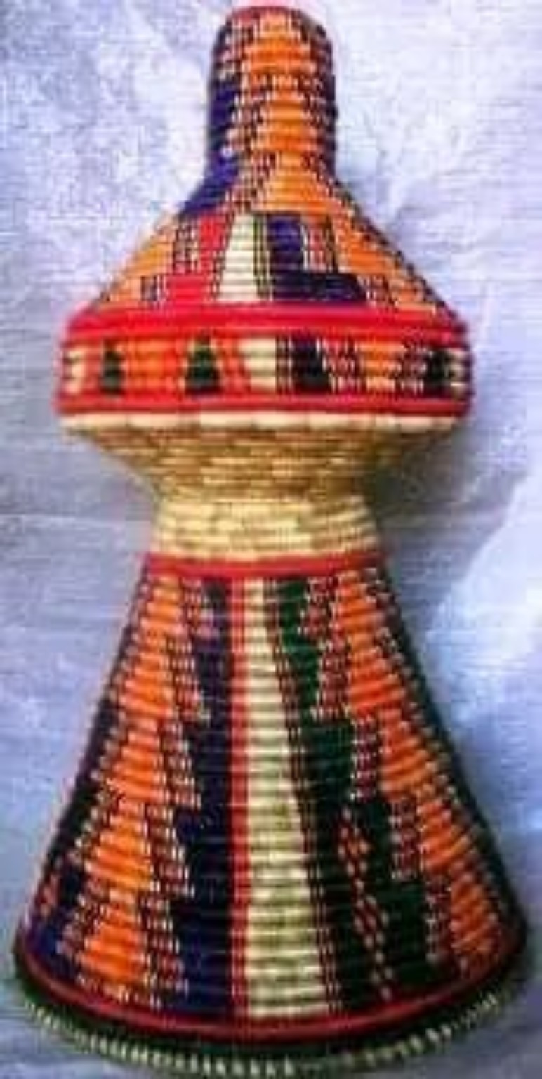 Traditional woven basket